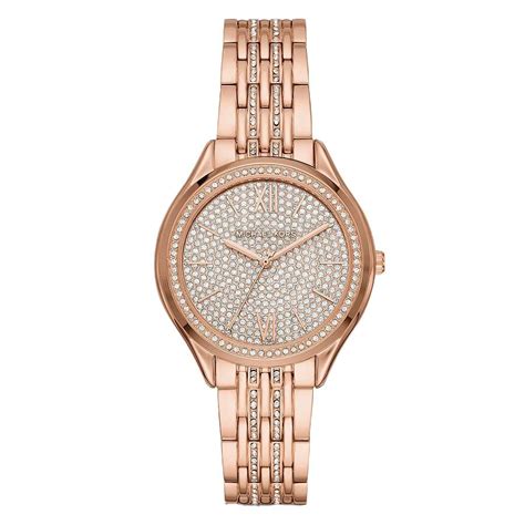 michael kors women's mindy three-hand two-tone stainless steel watch|Amazon.com: Michael Kors Lady Nini Three.